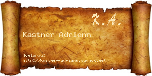 Kastner Adrienn névjegykártya