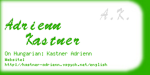 adrienn kastner business card